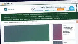 Publish Guest Post on html-faq.dk