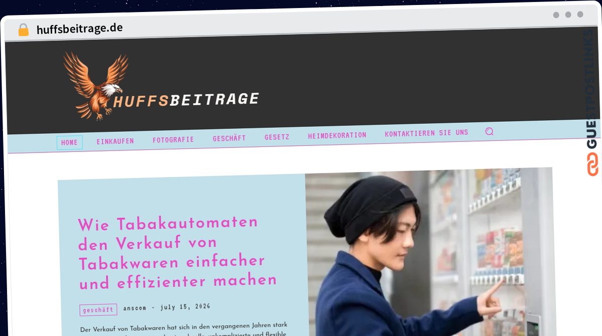 Publish Guest Post on huffsbeitrage.de