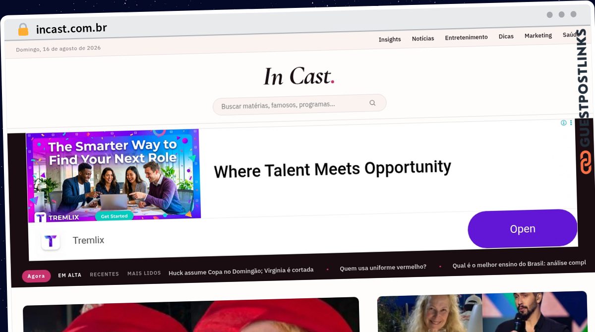Publish Guest Post on incast.com.br