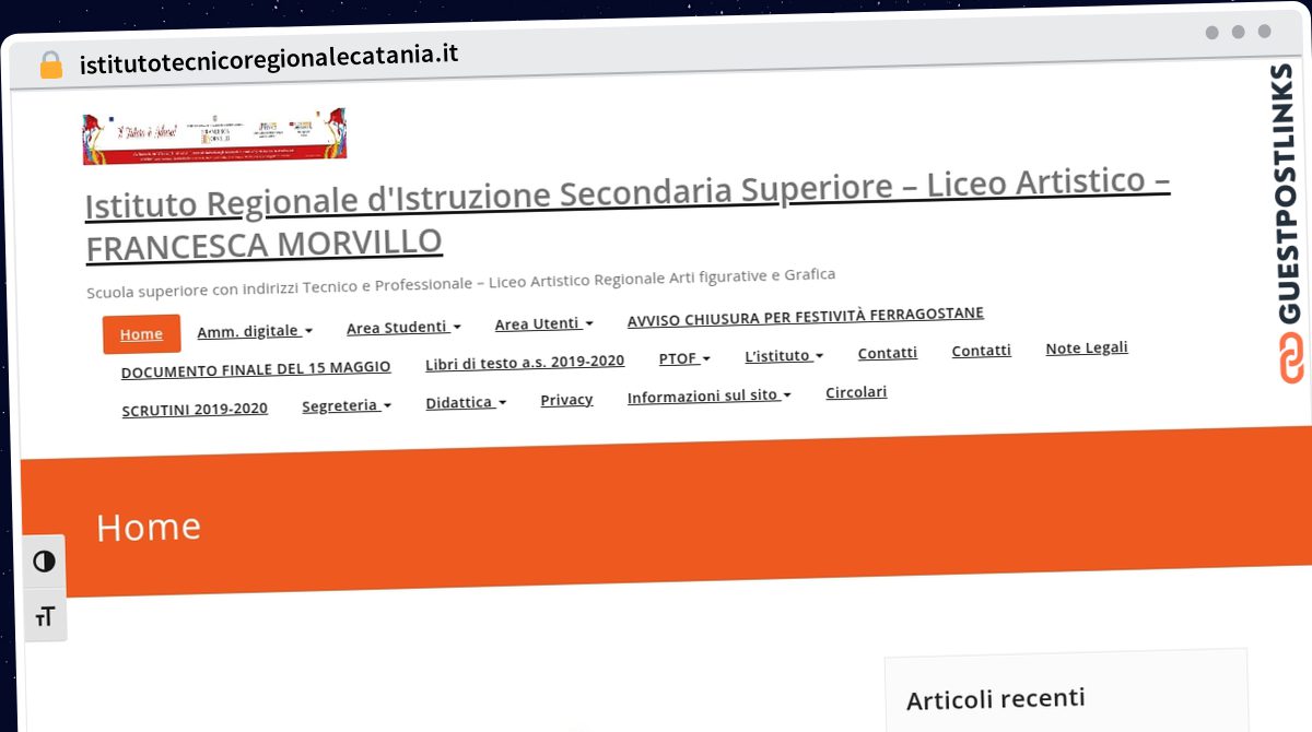 Publish Guest Post on istitutotecnicoregionalecatania.it