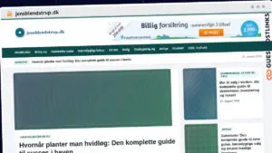 Publish Guest Post on jensblendstrup.dk