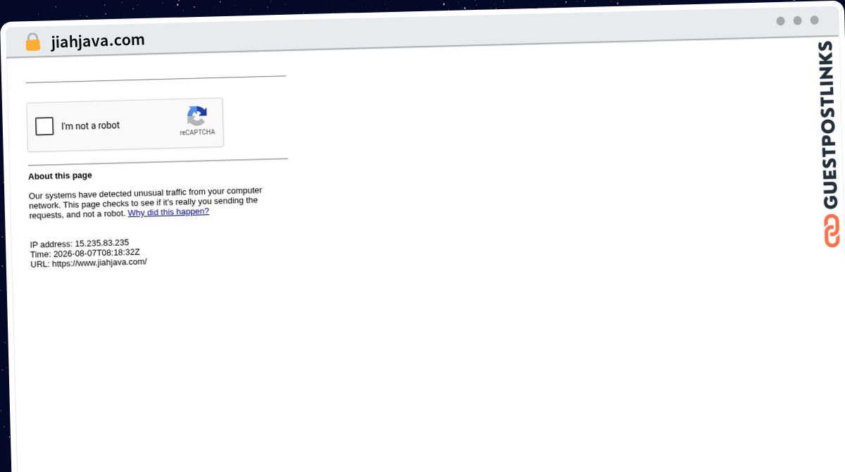 Publish Guest Post on jiahjava.com