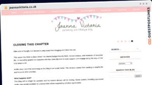 Publish Guest Post on joannavictoria.co.uk