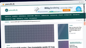 Publish Guest Post on juletrafik.dk