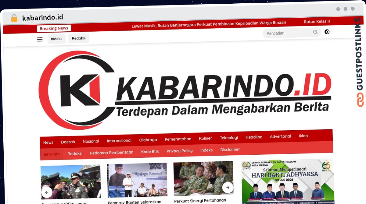Publish Guest Post on kabarindo.id