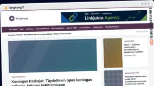 Publish Guest Post on kingkong.fi
