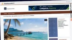 Publish Guest Post on kirjoitusvinkki.fi