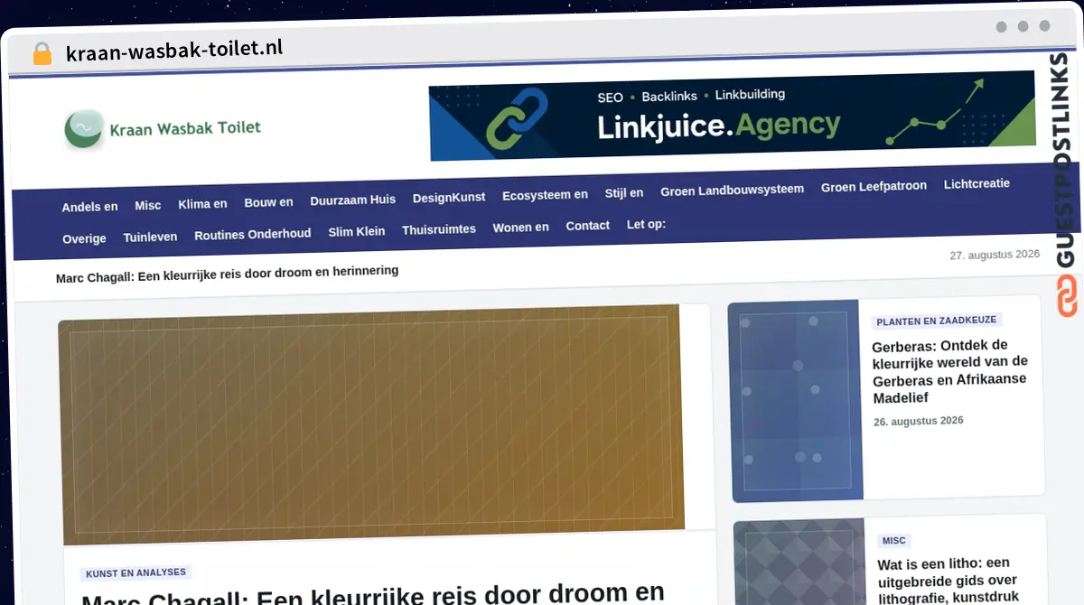 Publish Guest Post on kraan-wasbak-toilet.nl
