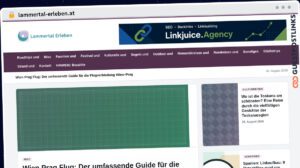 Publish Guest Post on lammertal-erleben.at