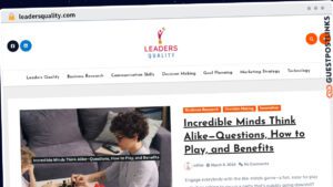 Publish Guest Post on leadersquality.com
