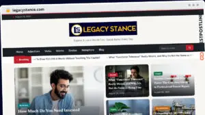 Publish Guest Post on legacystance.com