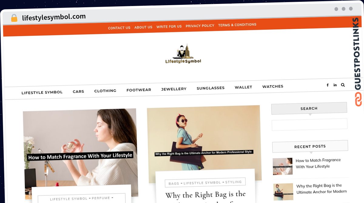 Publish Guest Post on lifestylesymbol.com