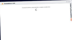 Publish Guest Post on loveandover.com