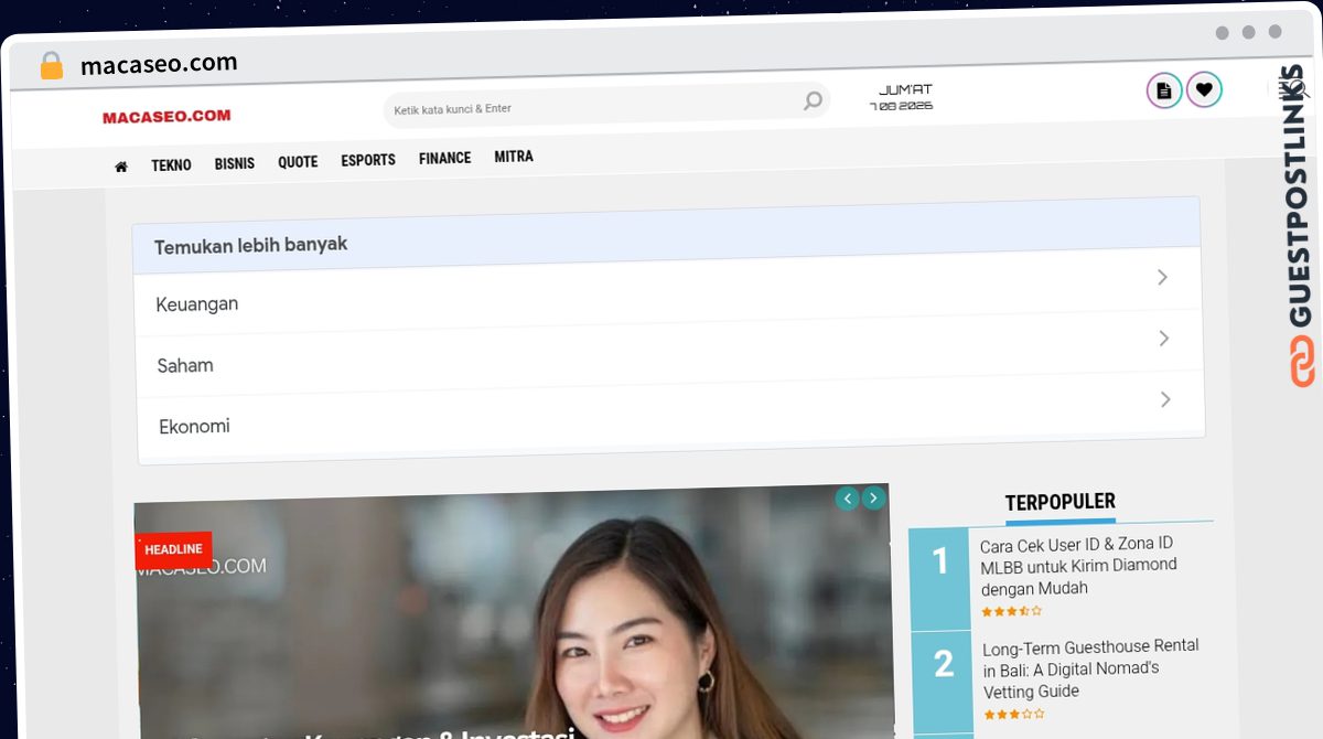 Publish Guest Post on macaseo.com