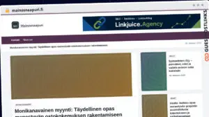 Publish Guest Post on mainosnaapuri.fi