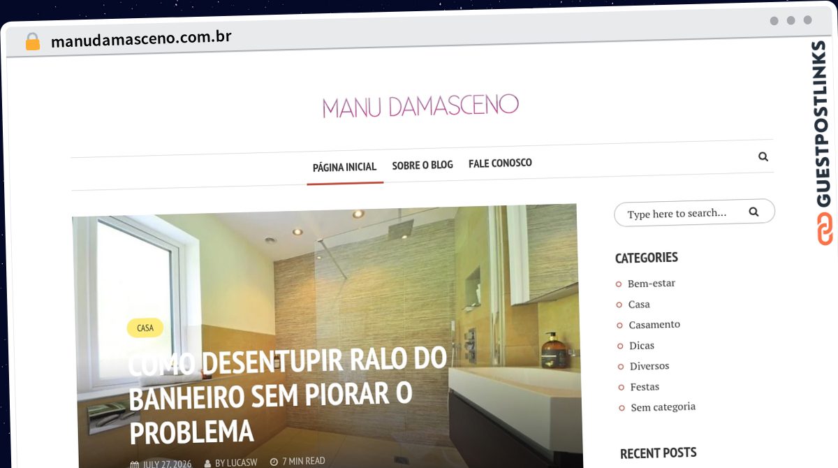 Publish Guest Post on manudamasceno.com.br