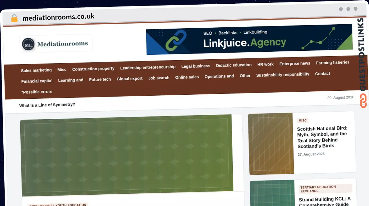Publish Guest Post on mediationrooms.co.uk
