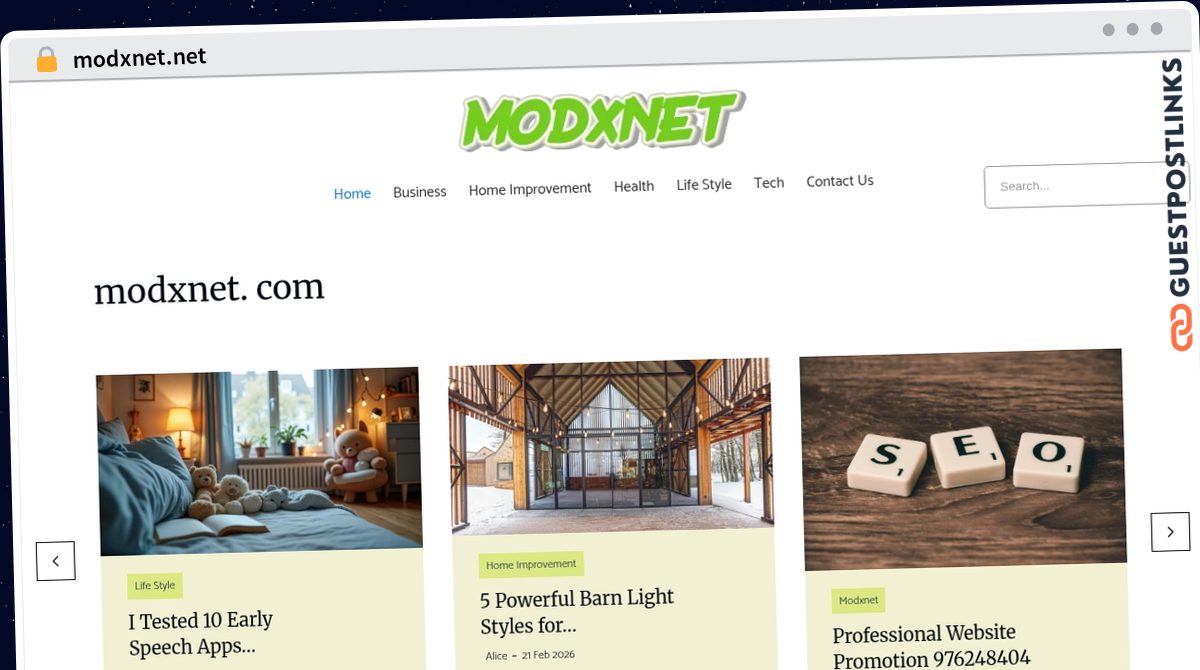 Publish Guest Post on modxnet.net