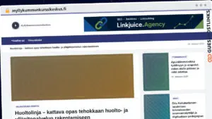 Publish Guest Post on myllykummunkurssikeskus.fi