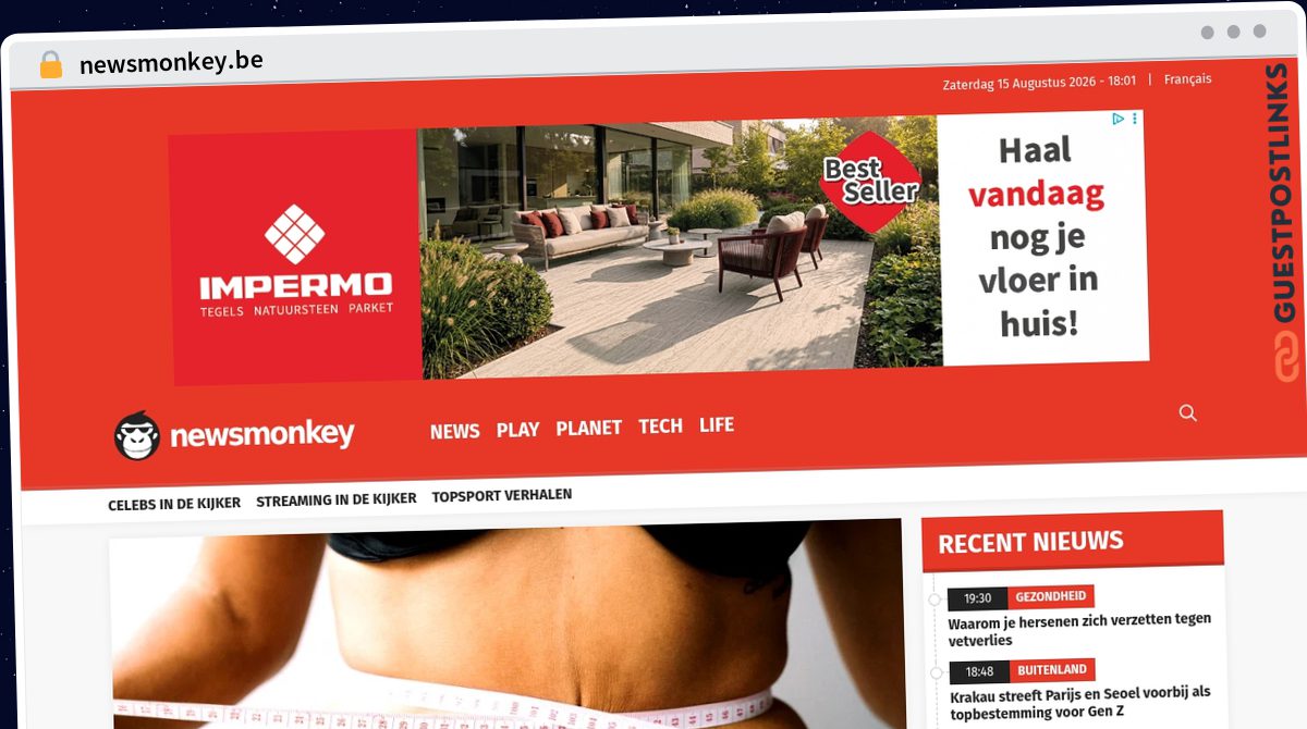 Publish Guest Post on newsmonkey.be