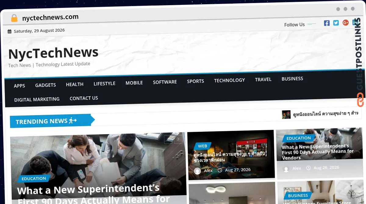 Publish Guest Post on nyctechnews.com