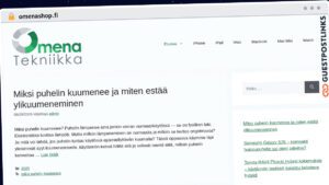 Publish Guest Post on omenashop.fi