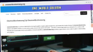 Publish Guest Post on oneworldcolumnorg.org