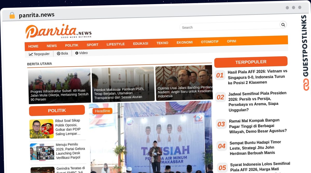 Publish Guest Post on panrita.news