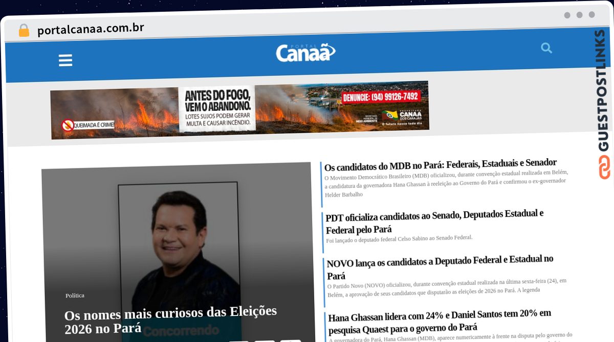 Publish Guest Post on portalcanaa.com.br