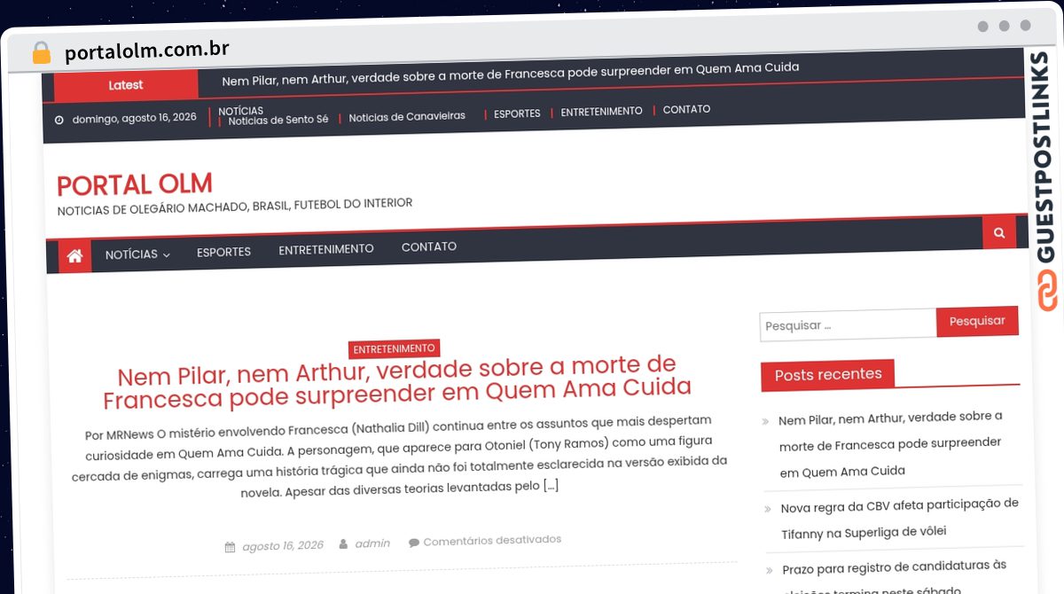 Publish Guest Post on portalolm.com.br