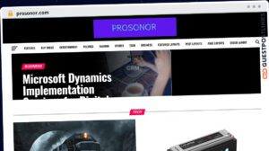 Publish Guest Post on prosonor.com