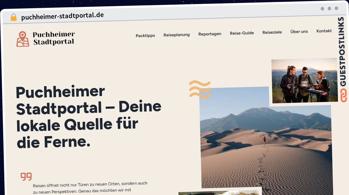Publish Guest Post on puchheimer-stadtportal.de