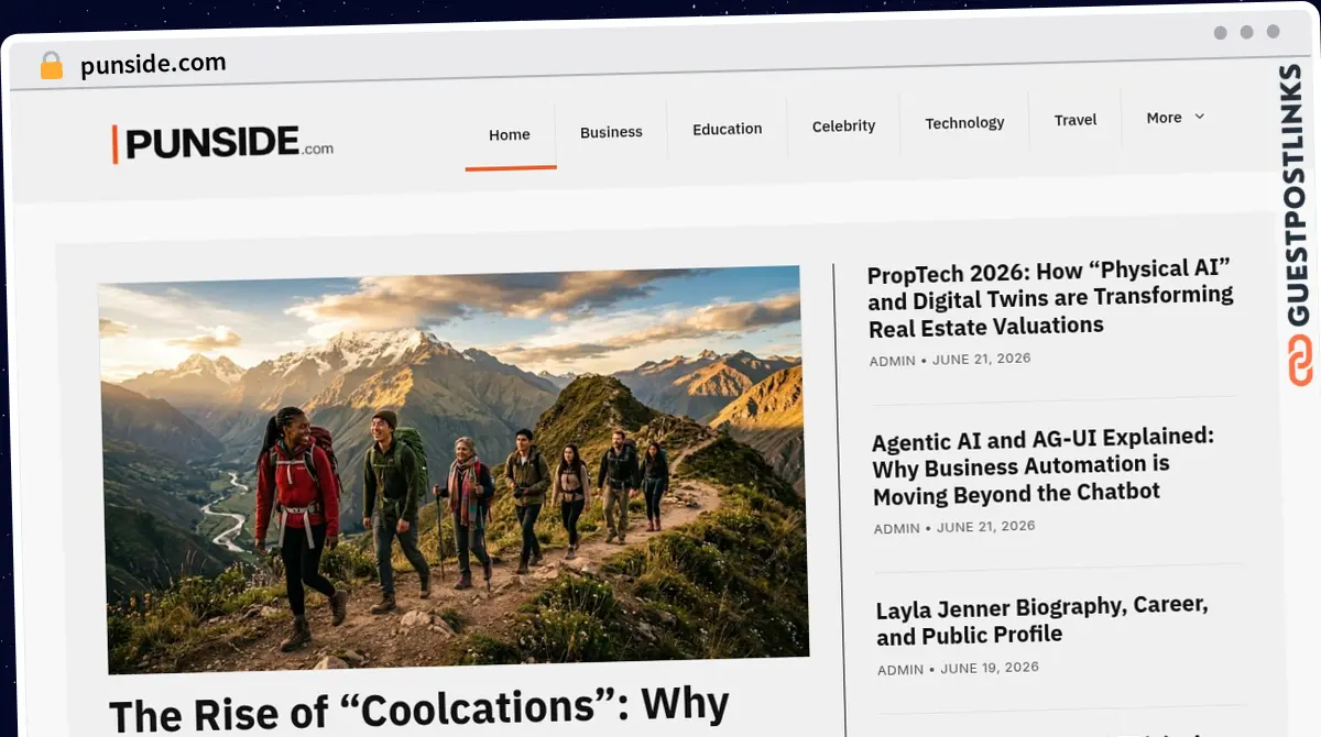 Publish Guest Post on punside.com
