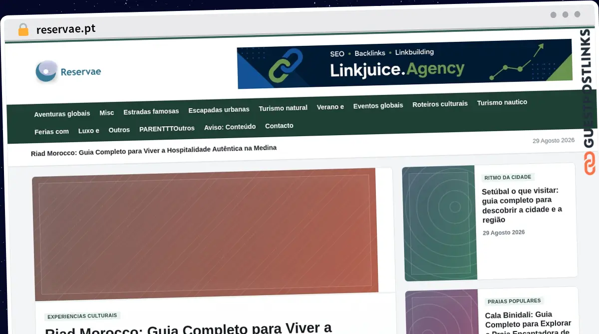 Publish Guest Post on reservae.pt