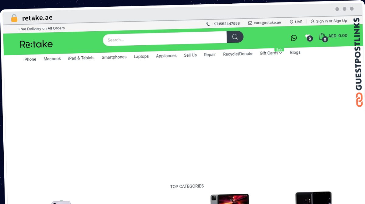 Publish Guest Post on retake.ae