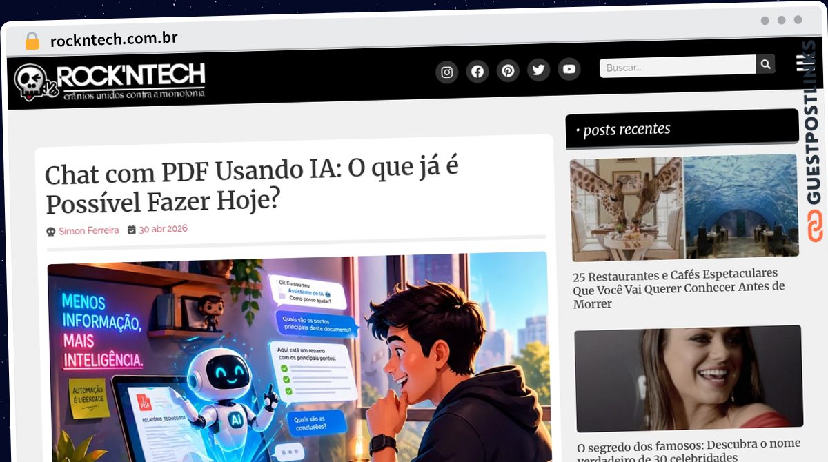 Publish Guest Post on rockntech.com.br