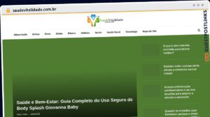Publish Guest Post on saudevitalidade.com.br