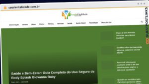 Publish Guest Post on saudevitalidade.com.br