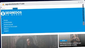 Publish Guest Post on segredosdomundo.r7.com