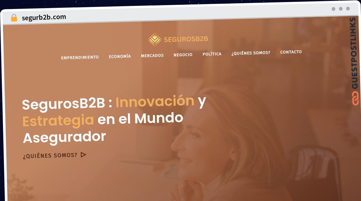 Publish Guest Post on segurb2b.com