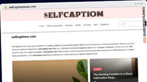 Publish Guest Post on selfcaptionscom.com