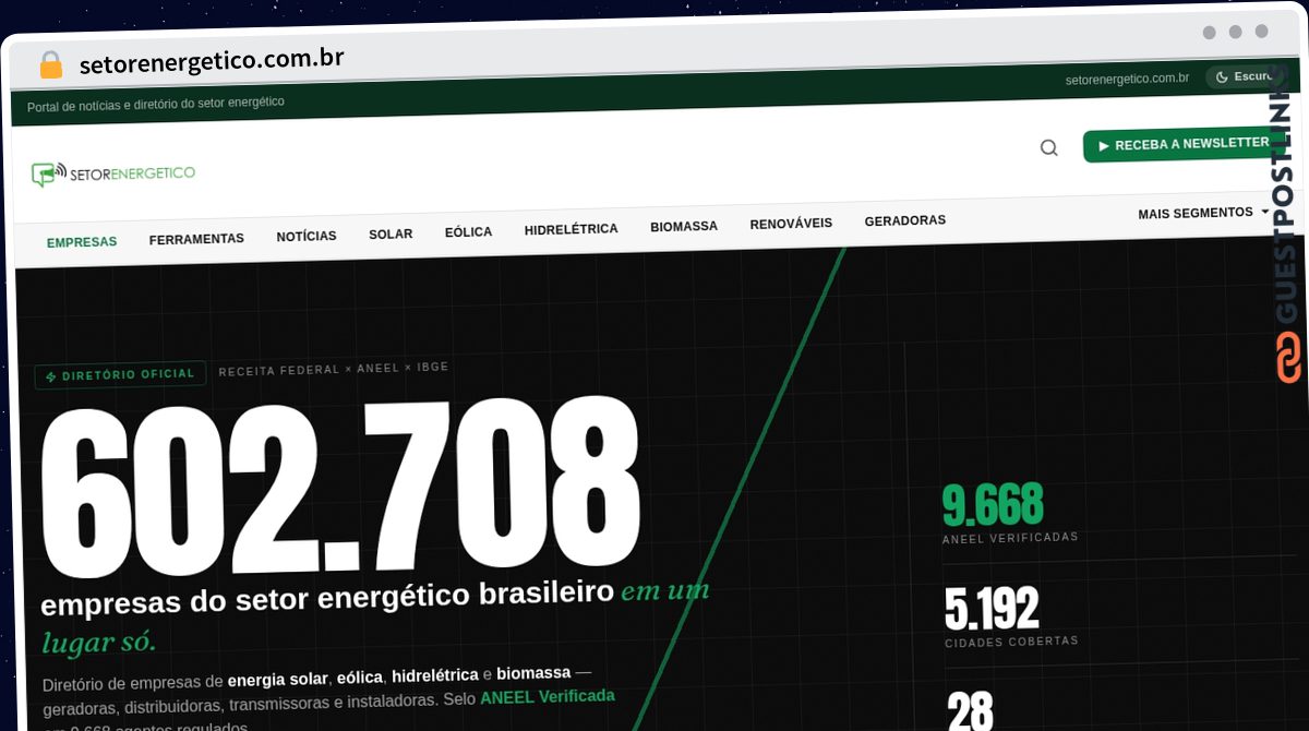 Publish Guest Post on setorenergetico.com.br