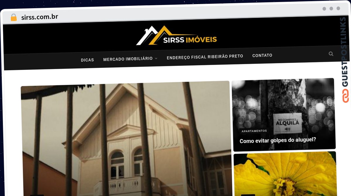 Publish Guest Post on sirss.com.br