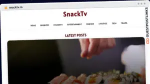 Publish Guest Post on snacktv.io