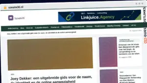 Publish Guest Post on sonate30.nl