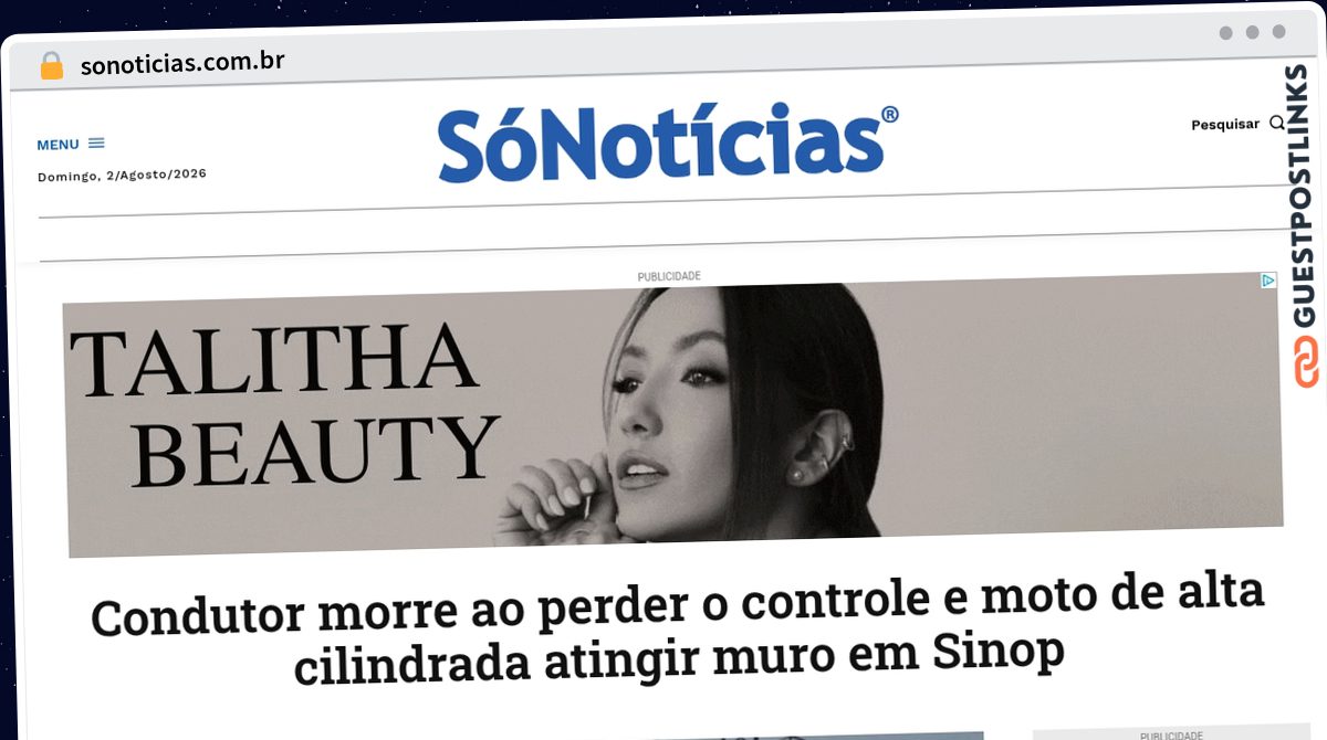 Publish Guest Post on sonoticias.com.br