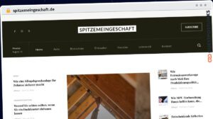 Publish Guest Post on spitzemeingeschaft.de