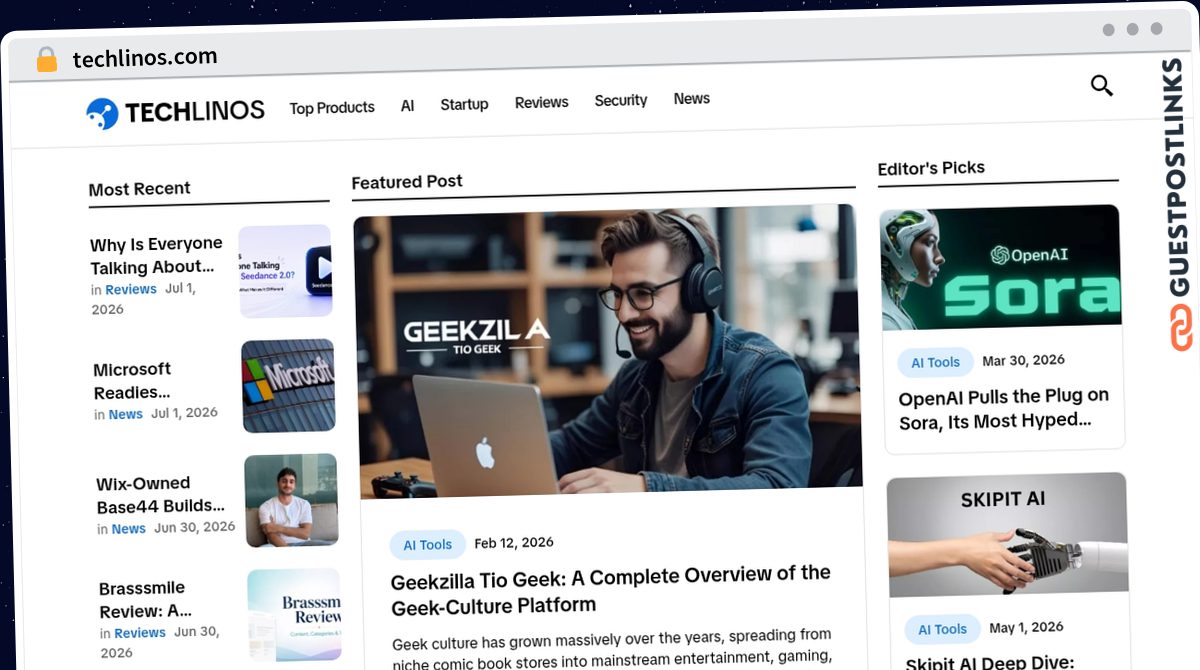 Publish Guest Post on techlinos.com