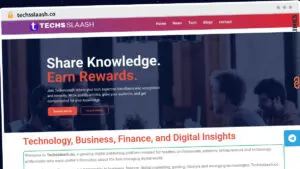 Publish Guest Post on techsslaash.co