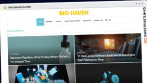 Publish Guest Post on thebiohaven.com